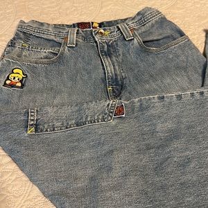 Y2K JNCO Girlie Stuff 22 inch jeans size 7. Excellent condition